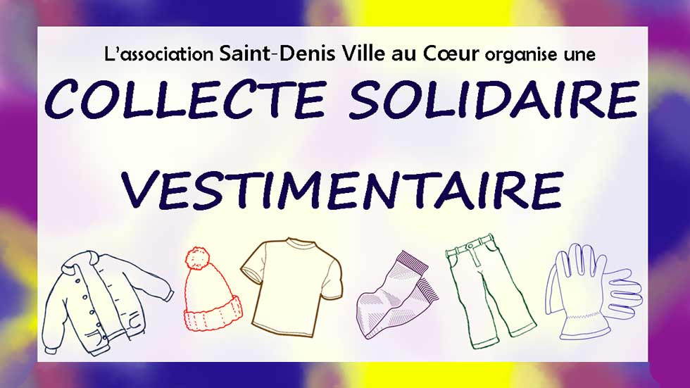 Action sociale et solidaire - Collecte solidaire vestimentaire